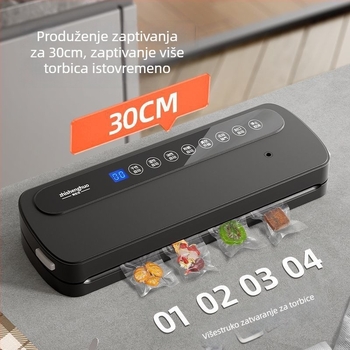 Kućni vakuumski stroj za pakiranje hrane, mokro i suho dvostruka upotreba, plastično brtvljenje