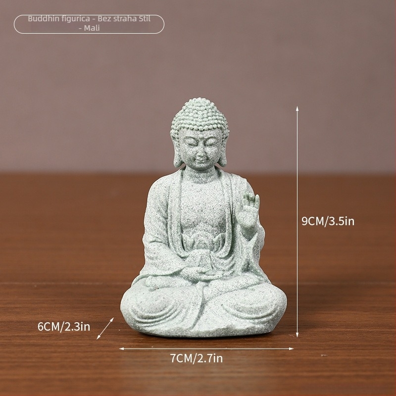 Kamena Buddha statua u stilu Novog Kineskog – Skulptura