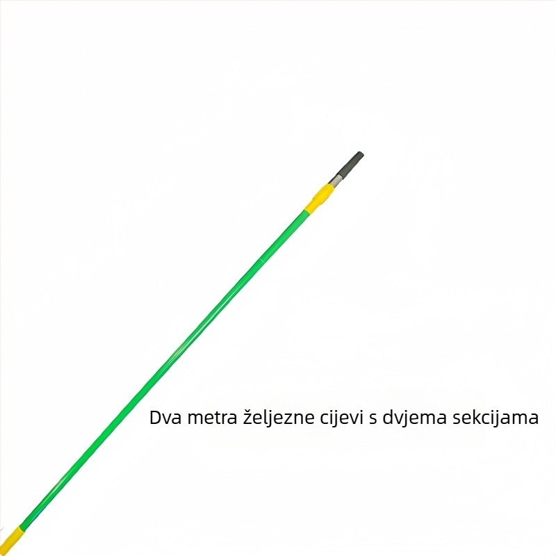 Teleskopski štap za valjkove četke za bojenje, konstrukcija od nehrđajućeg čelika i aluminijske legure, prošireni spojni dizajn