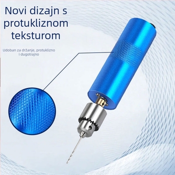 Mini multifunkcionalna električna brusilica za poliranje, rezanje i graviranje s mogućnošću bušenja perli — napajanje AC, 12V