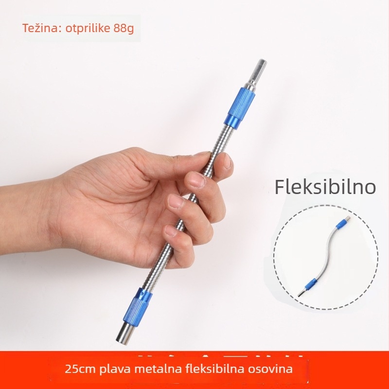 Univerzalni fleksibilni šaft za bušilicu, karbonska čelika, više kutova, višenamjenski