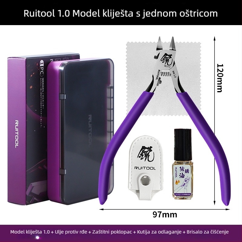 Gundam model alat za sastavljanje - početnički alat, klešta s jednom oštricom, Podrijetlo: Drugo; Uvoz: Ne