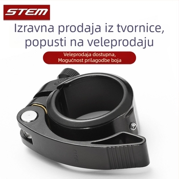 STEM stezaljka za sjedalo od aluminijske legure 6061 za planinski bicikl, unisex, međunarodni standard