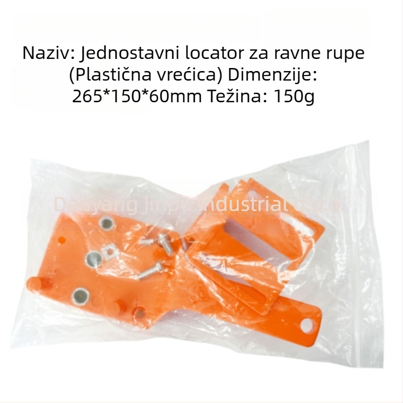 Mr Drill Ravni otvarač rupa – Set alata za drvodjelstvo, bušenje i pozicioniranje na drvenim pločama – plastika