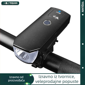 Yiquan prednje svjetlo za bicikl za planinske i cestovne bicikle s inteligentnim senzorom svjetla za noćnu vožnju