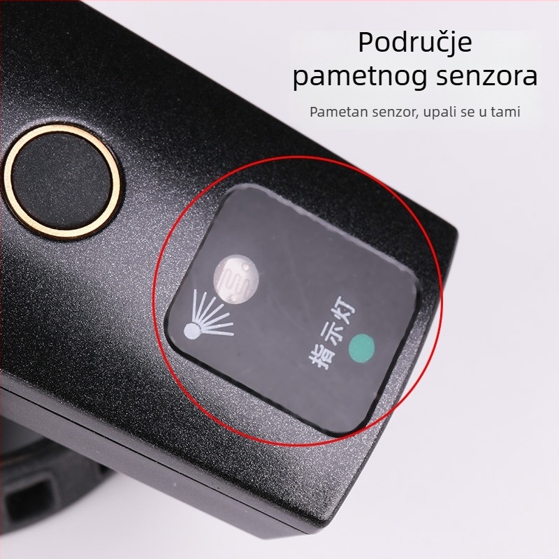 Yiquan prednje svjetlo za bicikl za planinske i cestovne bicikle s inteligentnim senzorom svjetla za noćnu vožnju