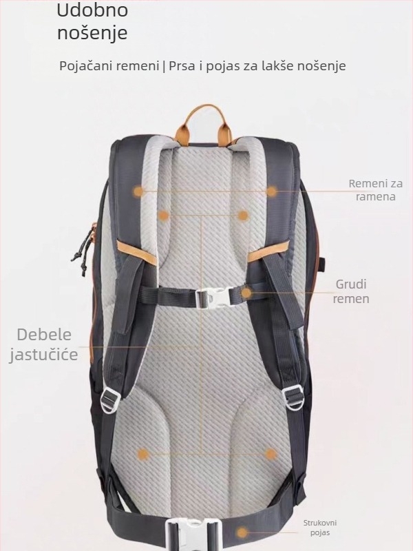 Dikaze ruksak za vanjske aktivnosti, unisex, Oxford platno, 20–35 L