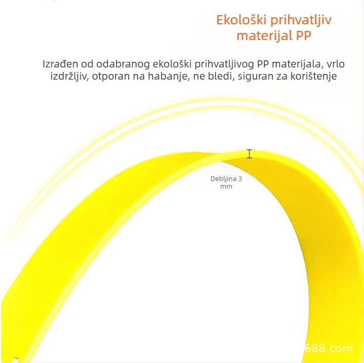 Ljestvica agilnosti za nogometni trening - PE materijal, Proizvod 001, Marka Lihua Webbing, Trening alati