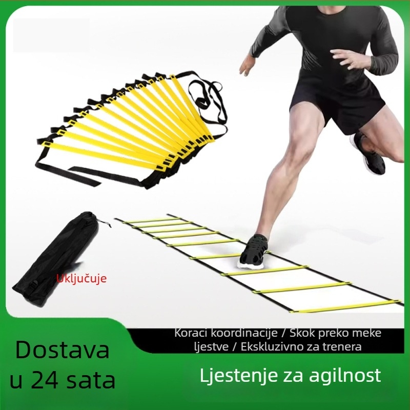 Ljestvica agilnosti za nogometni trening - PE materijal, Proizvod 001, Marka Lihua Webbing, Trening alati