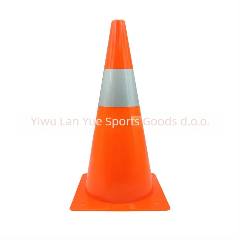 Nogometni trening konus od PE materijala, prilagodljiva obrada, licenciirana privatna oznaka, pomagala za trening