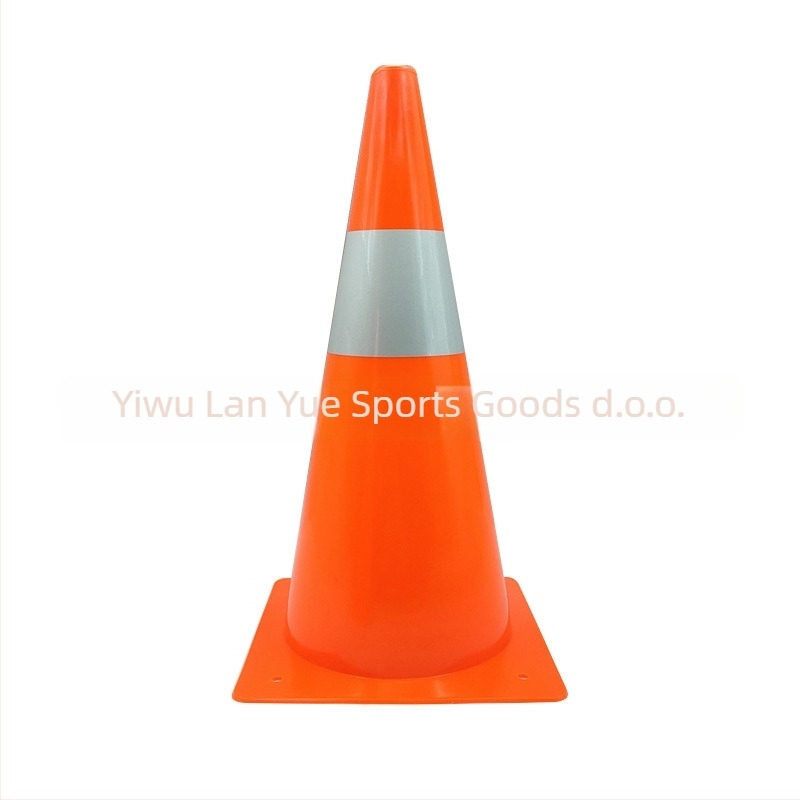 Nogometni trening konus od PE materijala, prilagodljiva obrada, licenciirana privatna oznaka, pomagala za trening