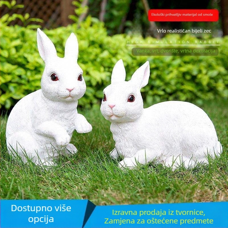 Figura od smole za vanjski vrt – gravirana izrada, ukras za dvorište, marka Xinfeng