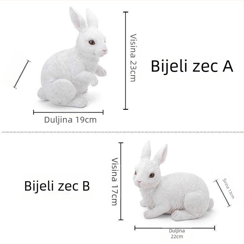 Figura od smole za vanjski vrt – gravirana izrada, ukras za dvorište, marka Xinfeng