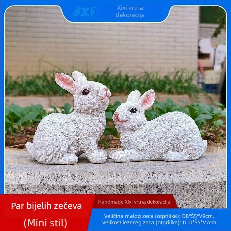 Figura od smole za vanjski vrt – gravirana izrada, ukras za dvorište, marka Xinfeng