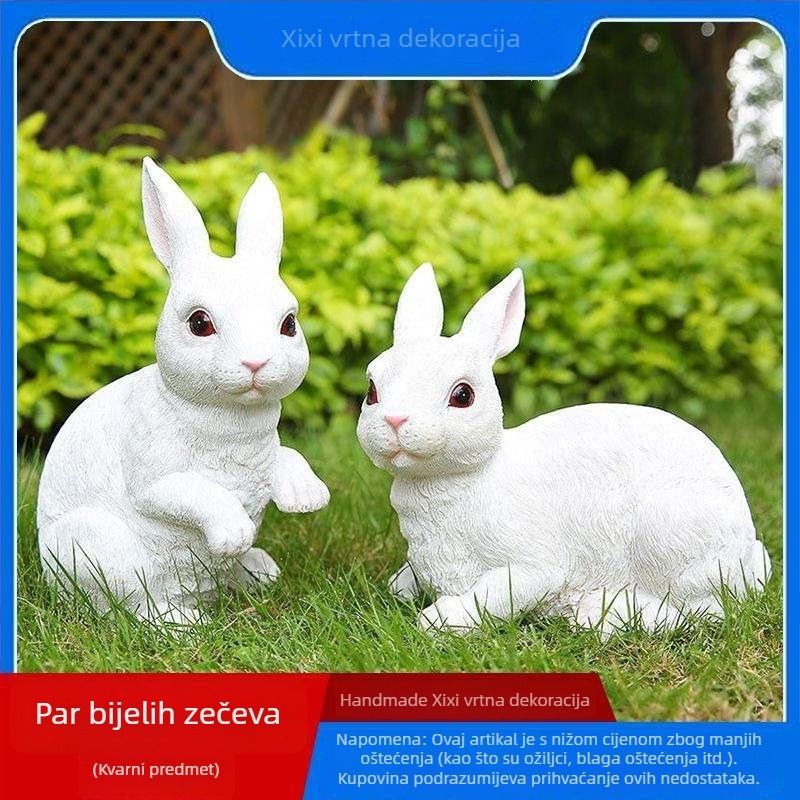 Figura od smole za vanjski vrt – gravirana izrada, ukras za dvorište, marka Xinfeng