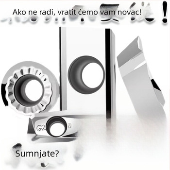 CNC aluminijska frezna umetka za obradu bakra i aluminija - APKT1604PDFR-MA, APKT1135PDER-MA, H01 | Zhuzhou