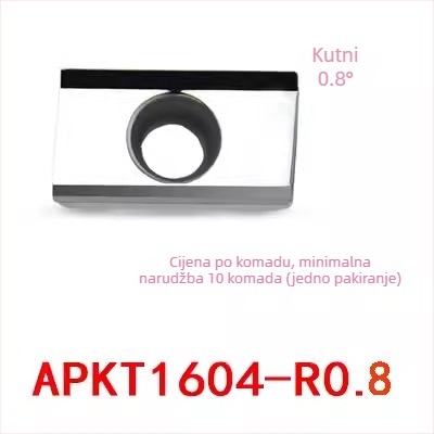 CNC aluminijska frezna umetka za obradu bakra i aluminija - APKT1604PDFR-MA, APKT1135PDER-MA, H01 | Zhuzhou