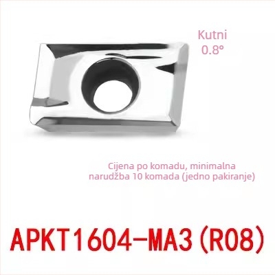 CNC aluminijska frezna umetka za obradu bakra i aluminija - APKT1604PDFR-MA, APKT1135PDER-MA, H01 | Zhuzhou