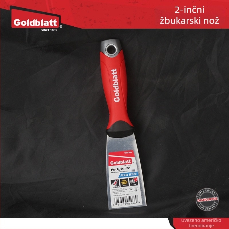 Goldblatt teški nož za špachtlu, debeli alat za špachtanje, plosnati nož za struganje boje sa zidova