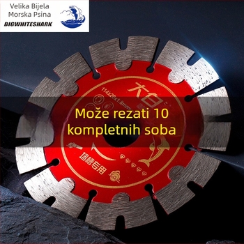 Dijamantna pila za beton za slotiranje, sinterizirana – marka Great White Shark