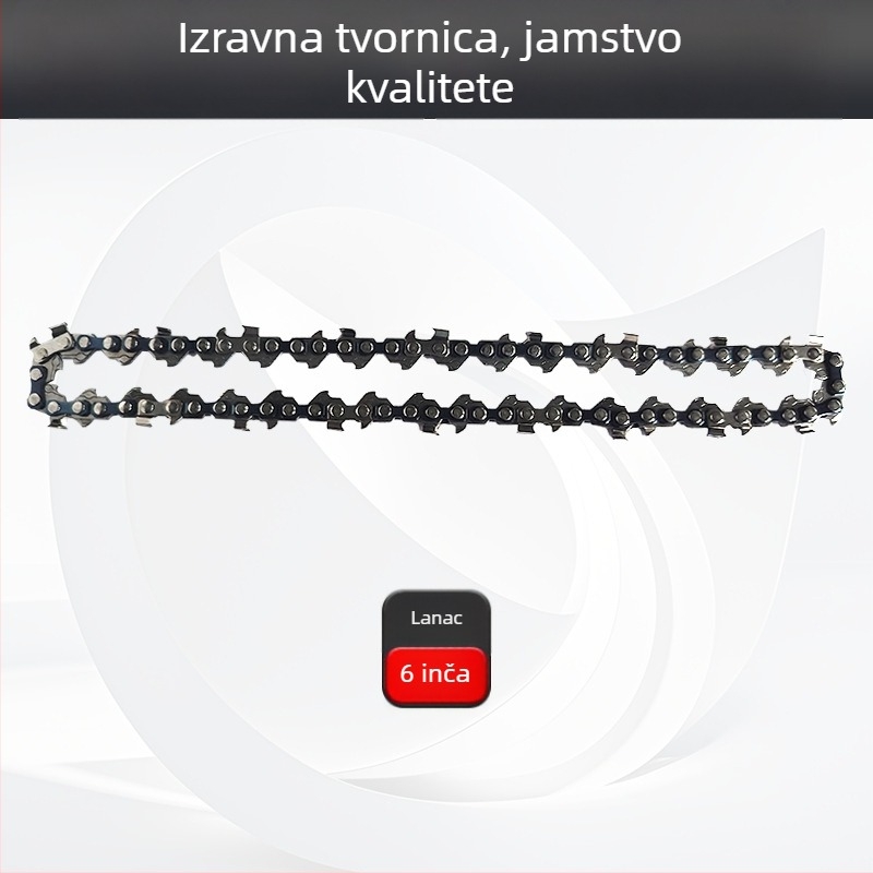 Vodič ploče lančane pile, plug-in dizajn, jednoručna upotreba, legura