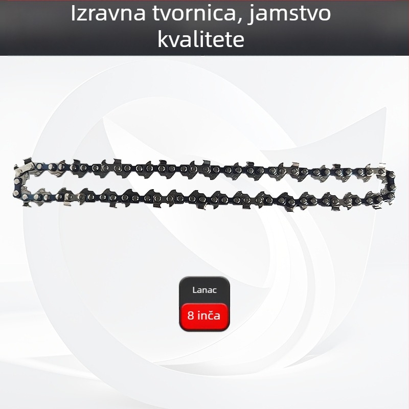 Vodič ploče lančane pile, plug-in dizajn, jednoručna upotreba, legura