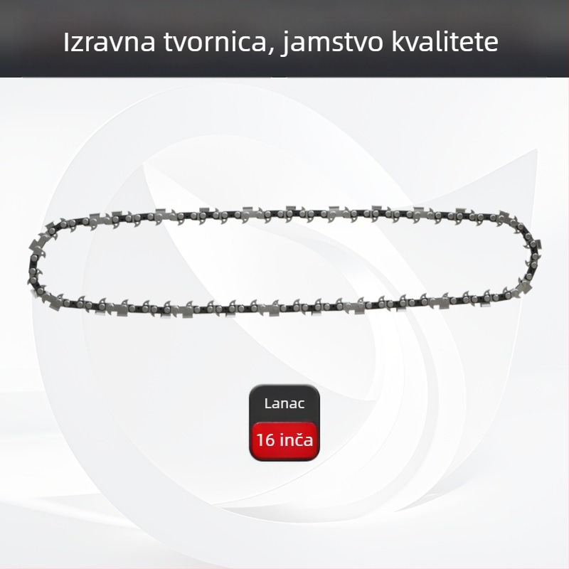 Vodič ploče lančane pile, plug-in dizajn, jednoručna upotreba, legura
