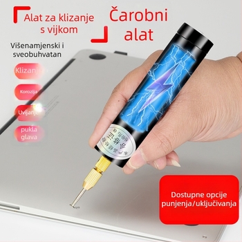 Električni ručni brus za graviranje žada i drva, komplet, snažan, bezstupanjska regulacija brzine, mrežno napajanje, 3.7V (3.7–5V)