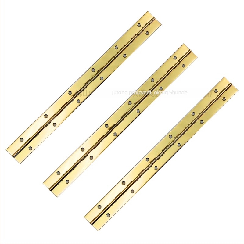 Jutong nehrđajući čelični šark za klavir, duga šarka, model JTPH-3010, završna obrada površine: elektroforetsko premazivanje