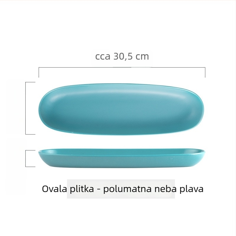 Porcelanski tanjur nepravilnog oblika, za sushi i sashimi, mikrovalno siguran, stil Novi kineski stil, kvaliteta prvog reda