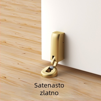 SITANG Utljač vrata s hidrauličkim tlumenjem, podno montaža, cinkova legura, sprej prevlaka, ručni upravljač, moderan stil