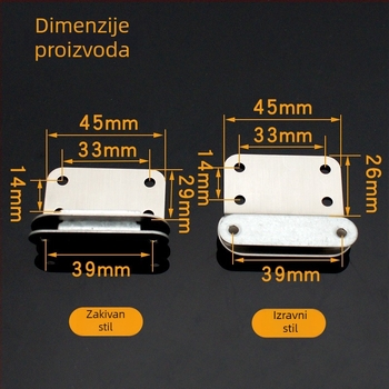 Magnetski dodatak za mrežna vrata – 304 nehrđajući čelik, pravilan ili zakrivljen model, montaža na zid, završna obrada žično vučena, automatsko upravljanje