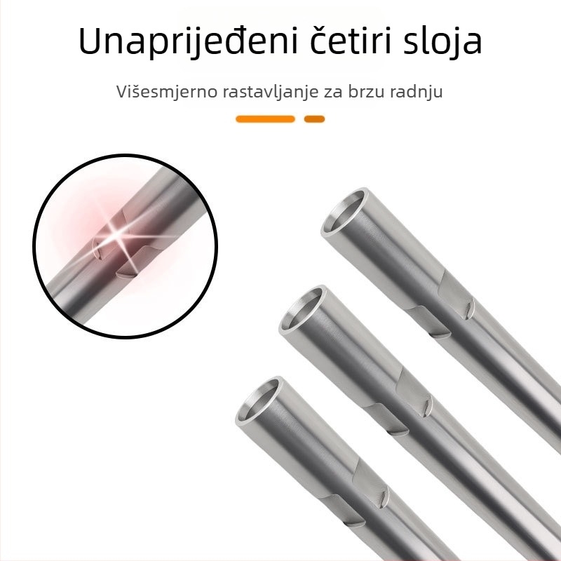 Produžna šipka bušilice za vodeno bušenje (Značka: Han ax; Materijal: ugljična čelika)