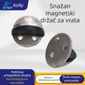 Gornji dio vrata od nehrđajućeg čelika, zidni montažni bez bušenja, usisni držač vrata, model 003, branda Keli