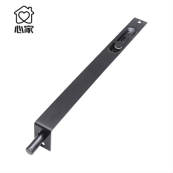 F-tip vrata latch, model L1, nehrđajući čelik, elektroplatirani završni sloj s teksturom žičanog vučenja, Heart Home