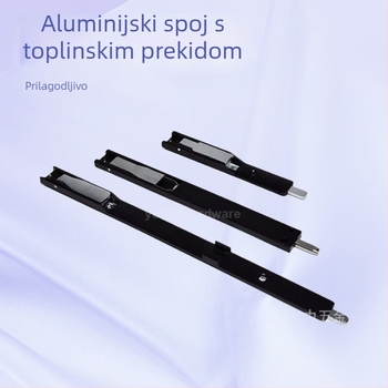 Zasun za vrata i prozore od cinkove legure i aluminijske legure, završna obloga sprejom, moderni minimalistički stil, marka Yobali