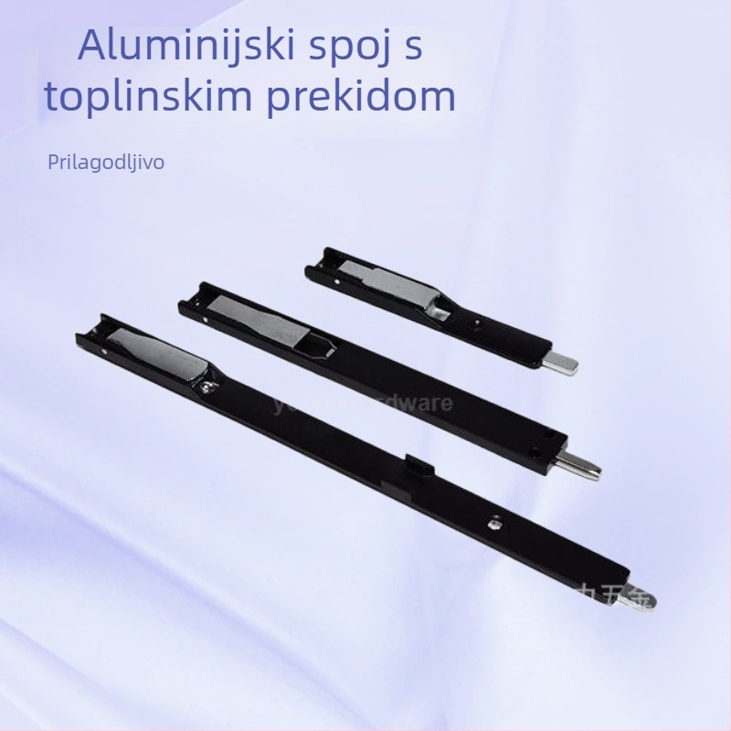 Zasun za vrata i prozore od cinkove legure i aluminijske legure, završna obloga sprejom, moderni minimalistički stil, marka Yobali