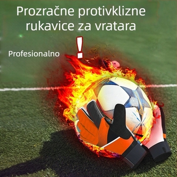 Nogometne golmanske rukavice – prozračne, otporne na habanje, protuklizne – za trening nogometaša, unisex, Kaiwei, PU, šifra 0930