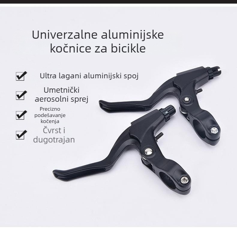 Poluga kočnice za brdski bicikl, ultralagana aluminijska legura, mehaničko kočenje, model sc-01, Qingfeng