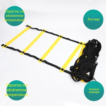 Chenhao PP Ljestvica agilnosti za nogometne treninge – pomična mreža skokova, pomoć za trčanje i fitness