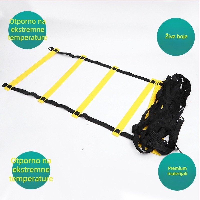 Chenhao PP Ljestvica agilnosti za nogometne treninge – pomična mreža skokova, pomoć za trčanje i fitness