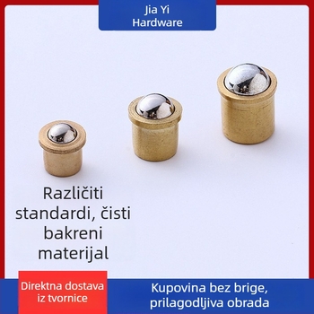 Bakrene dodirne perle za vrata, zidna montaža, model Copper touch beads, novokineski stil