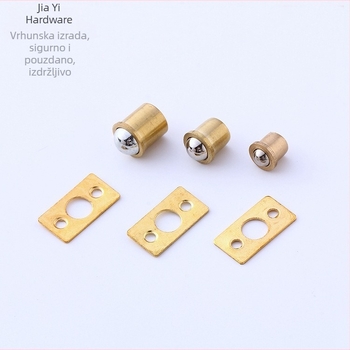 Bakrene dodirne perle za vrata, zidna montaža, model Copper touch beads, novokineski stil