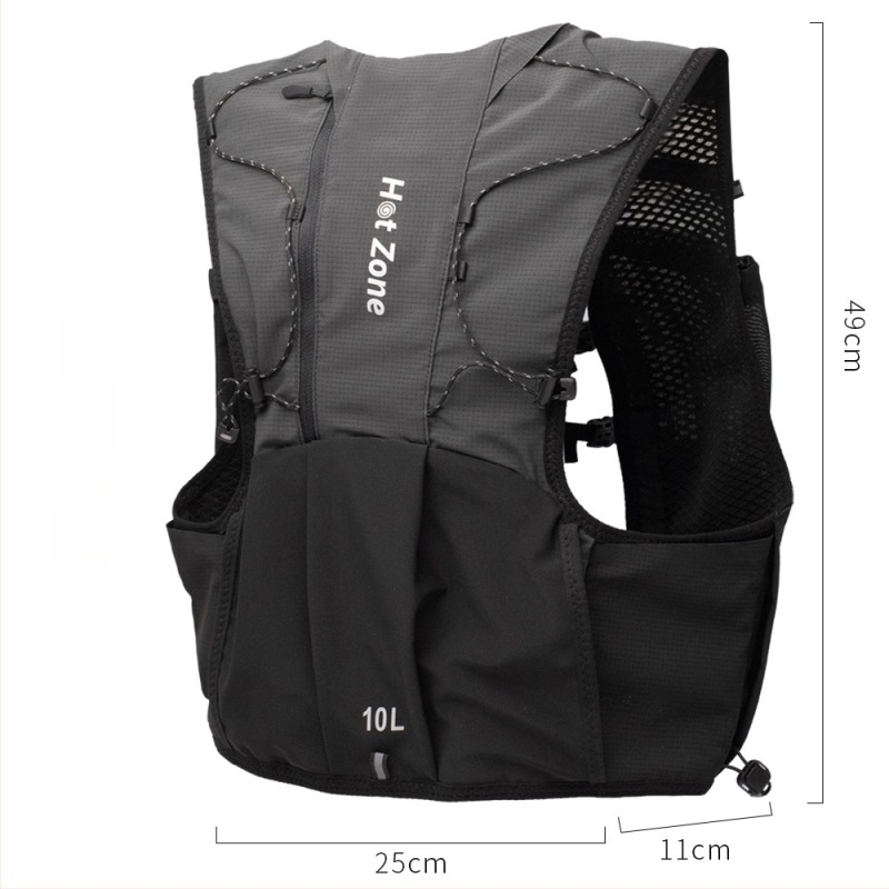 Ruksak za hidrataciju — ultra lagan, prozračna poliesterska konstrukcija, sustav za hidrataciju, ergonomski stražnji panel.