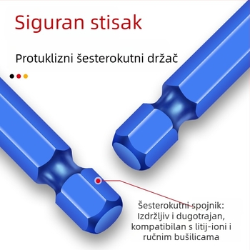 Matsuaki Vrtno svrdlo za pločice i beton – ekscentrično, nagibna glava, magnetsko, trokutasto