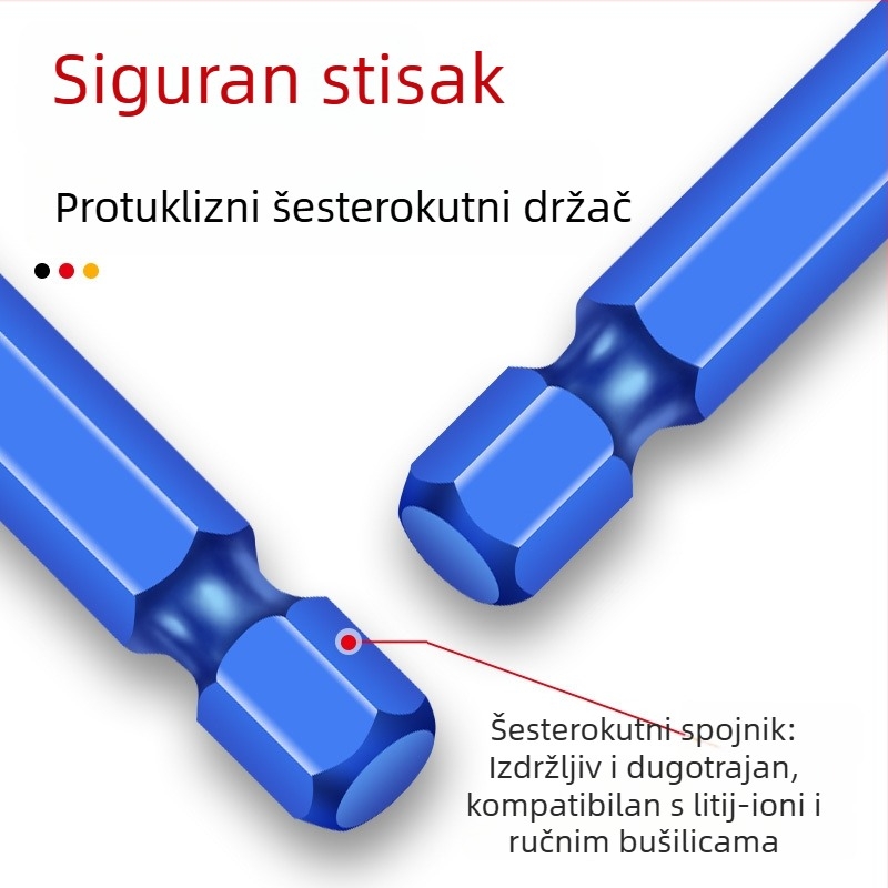 Matsuaki Vrtno svrdlo za pločice i beton – ekscentrično, nagibna glava, magnetsko, trokutasto