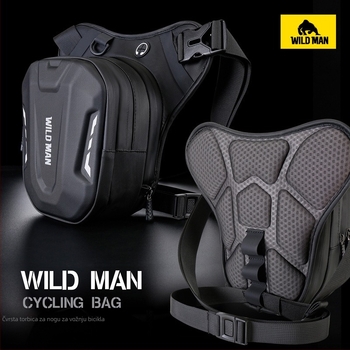 WILD MAN Biciklistička torbica, model L1, EVA materijal, kapacitet 3L