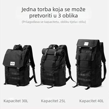 MOYYI ruksak, 20–35L, Oxford tkanina, prozračan, vodootporan, zaštita od krađe, rameni remeni s zračnim jastukom, za prijenosno računalo do 17,3 inča, težina 0,85 kg