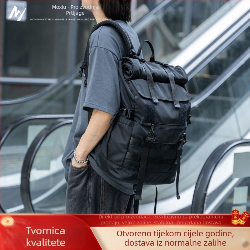 MOYYI ruksak, 20–35L, Oxford tkanina, prozračan, vodootporan, zaštita od krađe, rameni remeni s zračnim jastukom, za prijenosno računalo do 17,3 inča, težina 0,85 kg