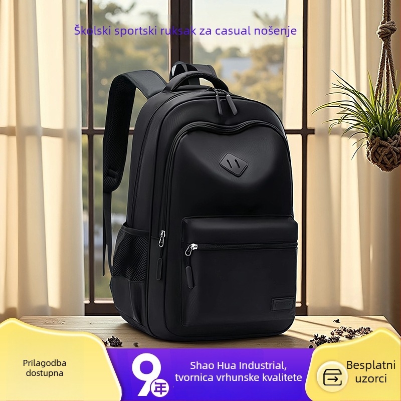 Unisex vodootporan ruksak od Oxford platna, kapacitet do 20 L, prostor za 8-inčni prijenosnik, pogodan za školu, poslovna putovanja i planinarenje